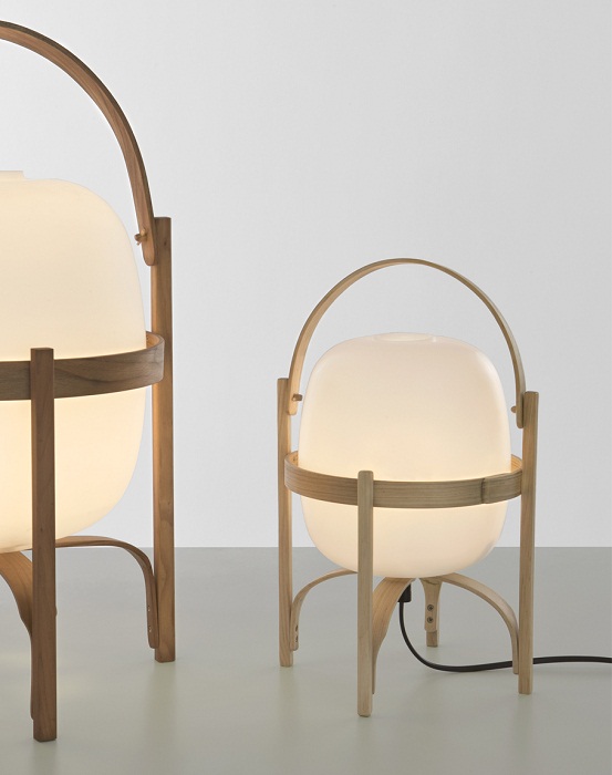Cesta Table Lamp by Santa and Cole Lamps